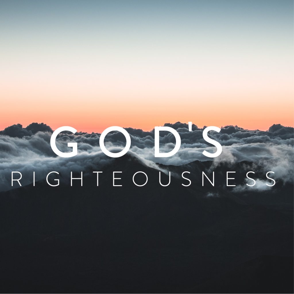 God's Righteousness