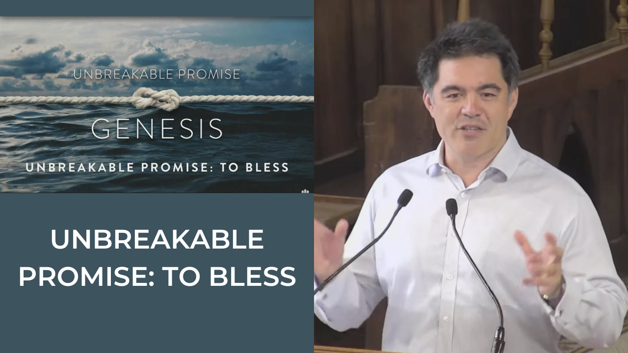 Unbreakable promise: To bless